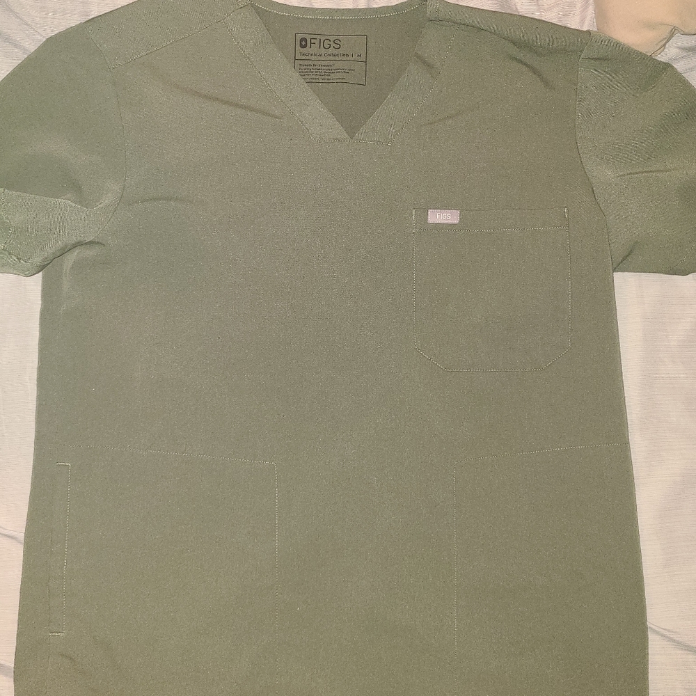 Mens Moss Figs 3 Pocket Chisec